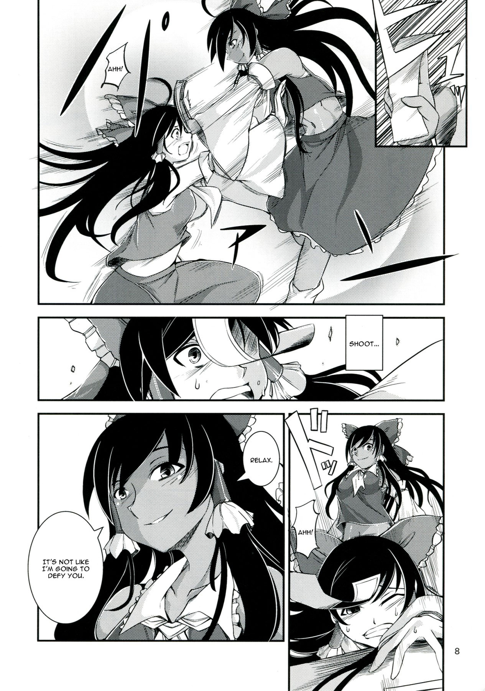 Hentai Manga Comic-Kuro Miko no hen - Sono Ichi-Read-8